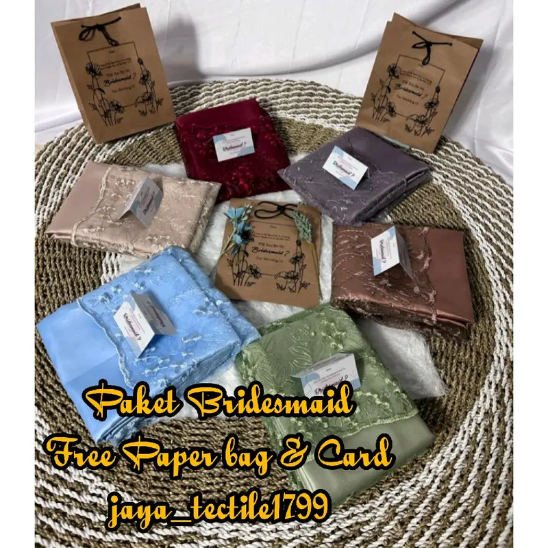 Kain Paket Bridesmaid/ Paket Seragaman/ Bahan Baju Kebaya 1
