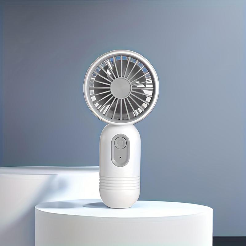 Portable Fan, USB Rechargeable Fan Portable 3-Wind Speeds Handheld Fans, Silent Operation Personal Cooling Fan for Office, Outdoor, Travel, and Camping, USB & Mobile Mini Fan 4