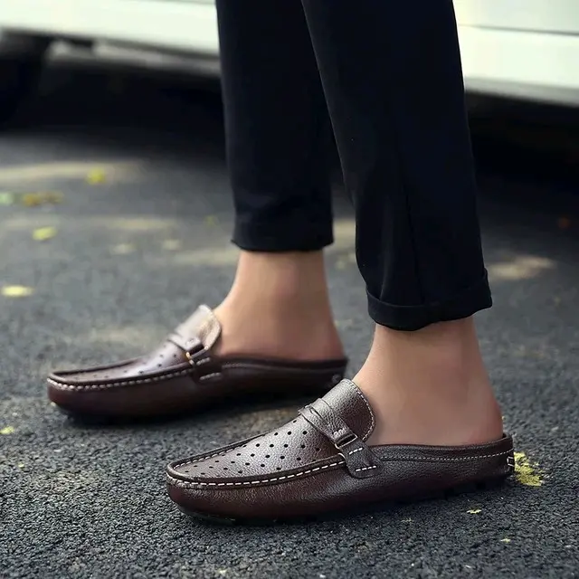 sepatu sandal pria keren sepatu slop sepatu slip on sepatu pengantin wedding
