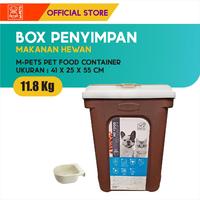 Gambar M-Pets Pet Food Container 11.8 Kg / Tempat Penyimpanan Makanan dari M-Pets Volk Pets Indonesia Kota Tangerang 3 Tokopedia