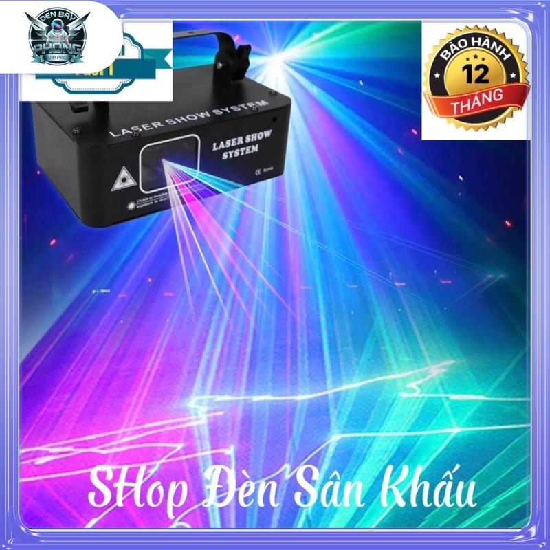  đèn chiếu Laser Đánh Tia 3D  1 Cửa 7 Màu  KHÔNG CÓ ĐIỀU KHIỂN  ĐÁNH TIA HÌNH. Sử dụng cho sân khấu sự kiện dịp lễ Tết đám cưới tiệc party phòng trà phòng hát phòng karaoke... 