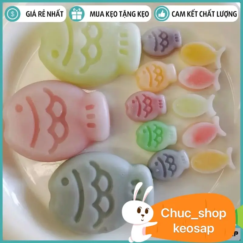Combo cá Mix vị Nhân trái cây 0