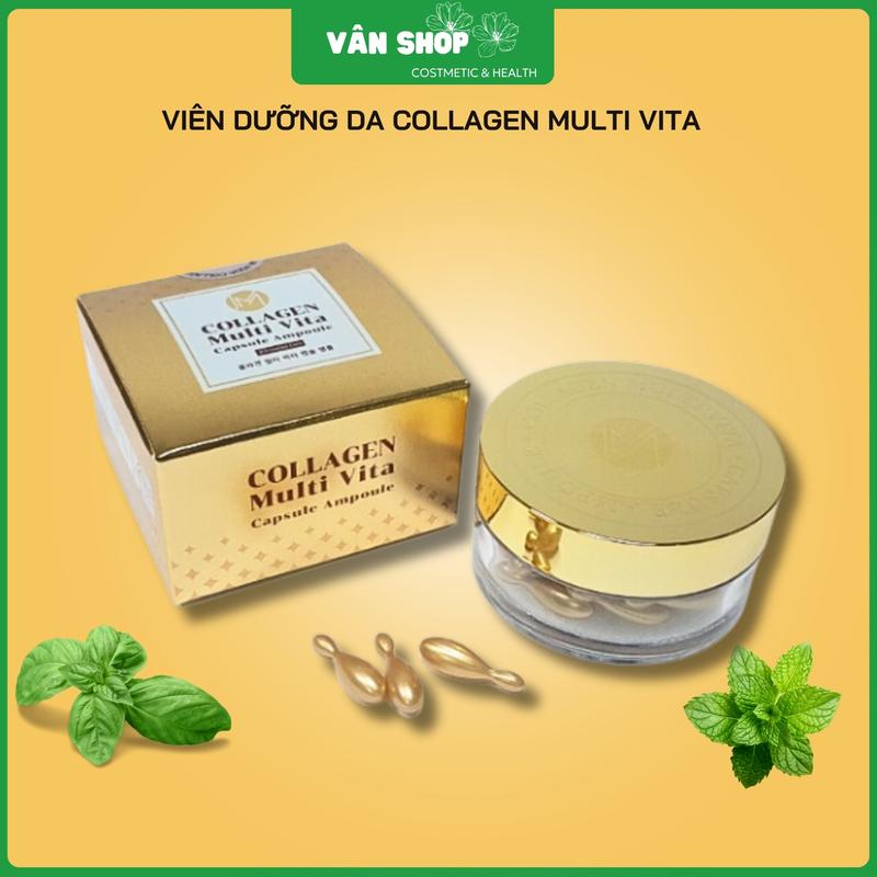 ( Hộp 38 viên ) Collagen tươi dưỡng da Multi Vital Hàn Quốc - Skincare, Làm Đẹp Da, Serum Dưỡng Ẩm Da Chăm Sóc Da Nữ Women