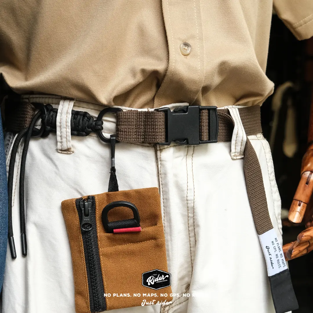 Thắt lưng vải Rider Belt phong cách retro, bụi bặm - Rider Streetwear