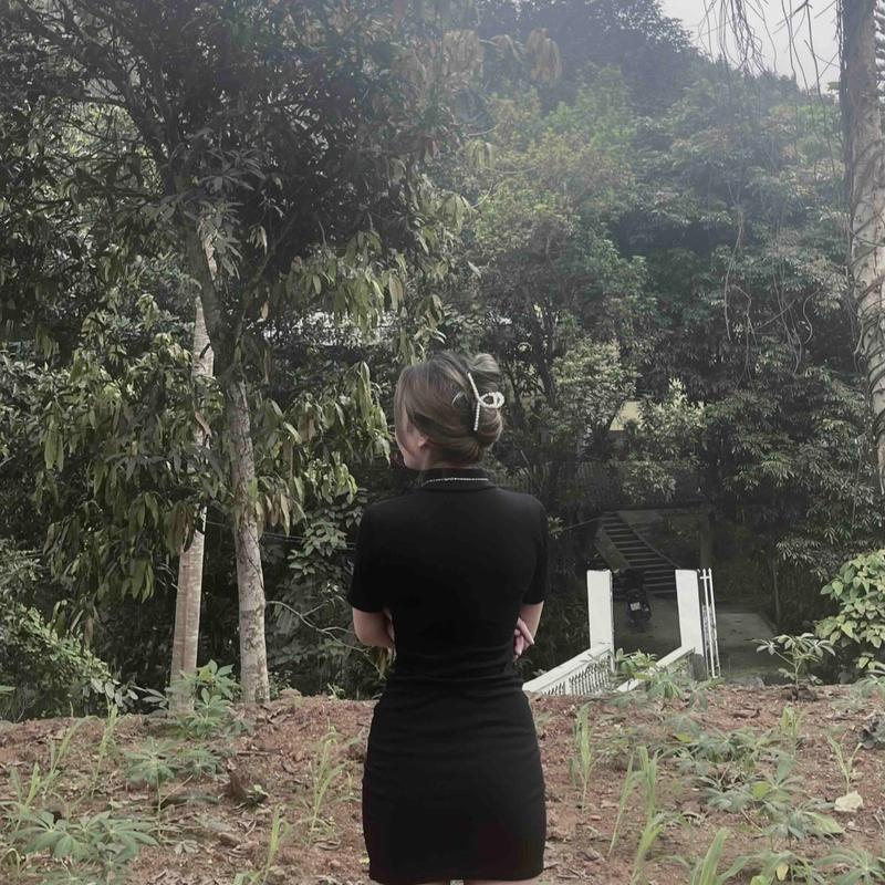 ￼Váy đen ôm body tôn dáng sexy chất thun tăm co dãn, Đầm suông dáng ngắn cá tính đi chơi dự tiệc phong cách hàn quốc size S M L Nữ Women váy 2