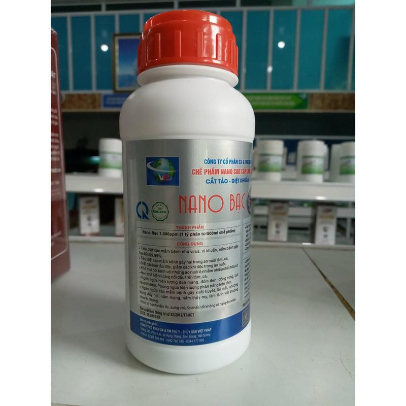 Product Introduction of [Giá rẻ] NANO BẠC CÔNG TY VIỆT PHÁP( CHO ỐC BƯƠU ĐEN ỐC NHỒI) 500ml 1