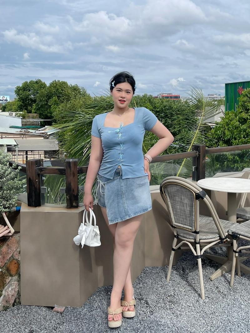 Product Introduction of ÁO ĐAN NƠ CHẤT TĂM LẠNH ( Bigsize :40-85kg ) Top Nữ Women Thun 3