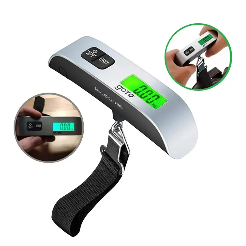 Goto Timbangan Koper Tas Digital Luggage Scale Bagasi Gantung Travel 50 Kg 2