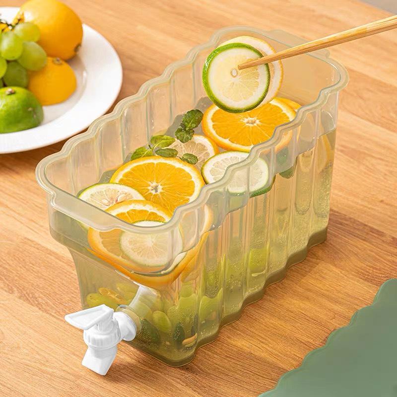 Bình Đựng Nước Để Tủ Lạnh Hè 2023 Dung Tích 3.6L, Chất Liệu Nhựa PP An Toàn Bền Đẹp - VS428 4