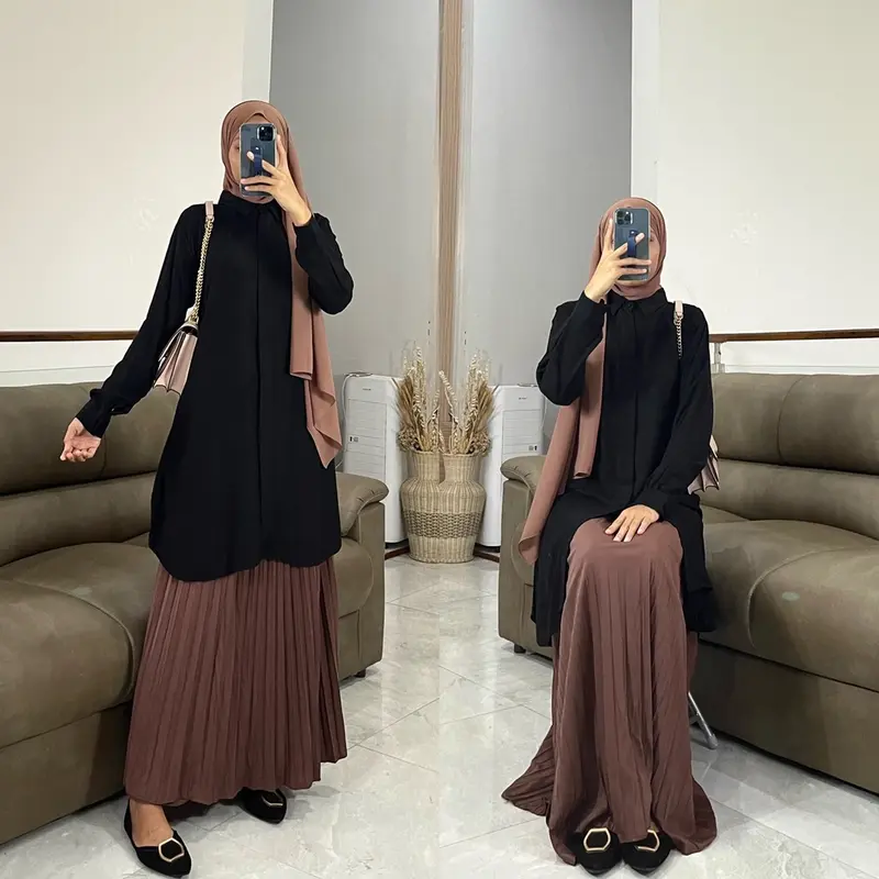 Zalfaoutfit ALINA tunik kerja rayon polos 7
