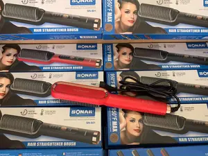 CATOK SN-901 Catok Sisir Pelurus Rambut Hair Straightener Curler 2 in 1 / Catok Sisir Pelurus Rambut