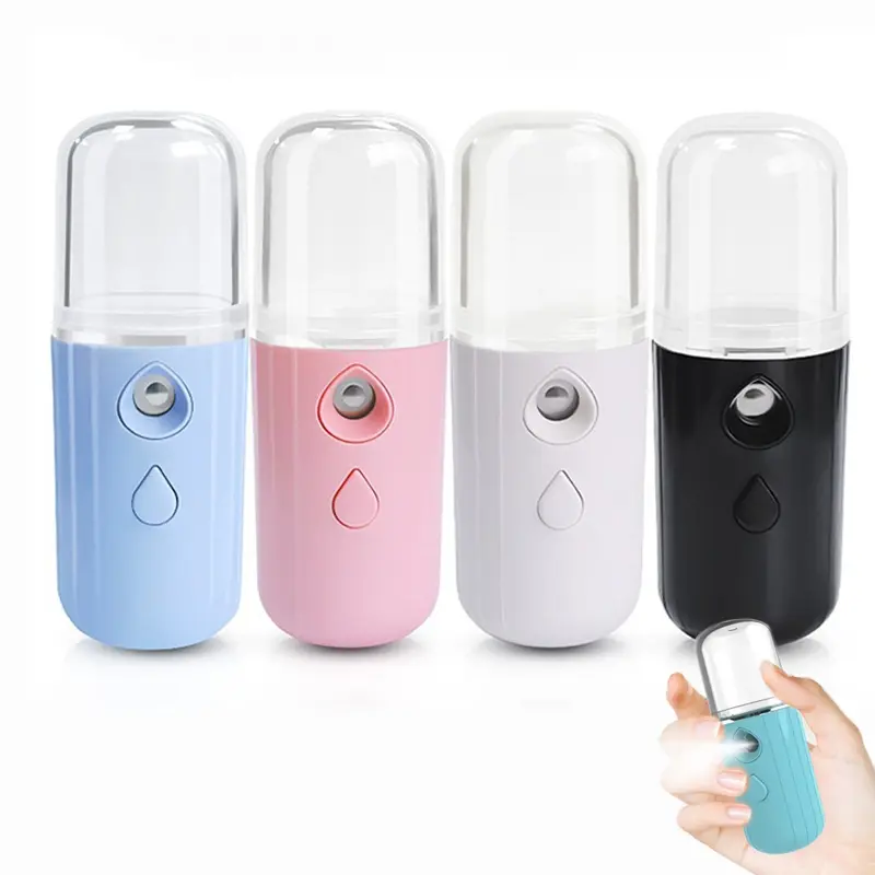 Alat Penghidratan Semburan Nano Mini, Naik Taraf Baharu, Pegang Tangan dan Mudah Alih, Pelembap Muka, Pengabut, Melegakan Kekeringan dan Keletihan Mesin Facial Humidifier