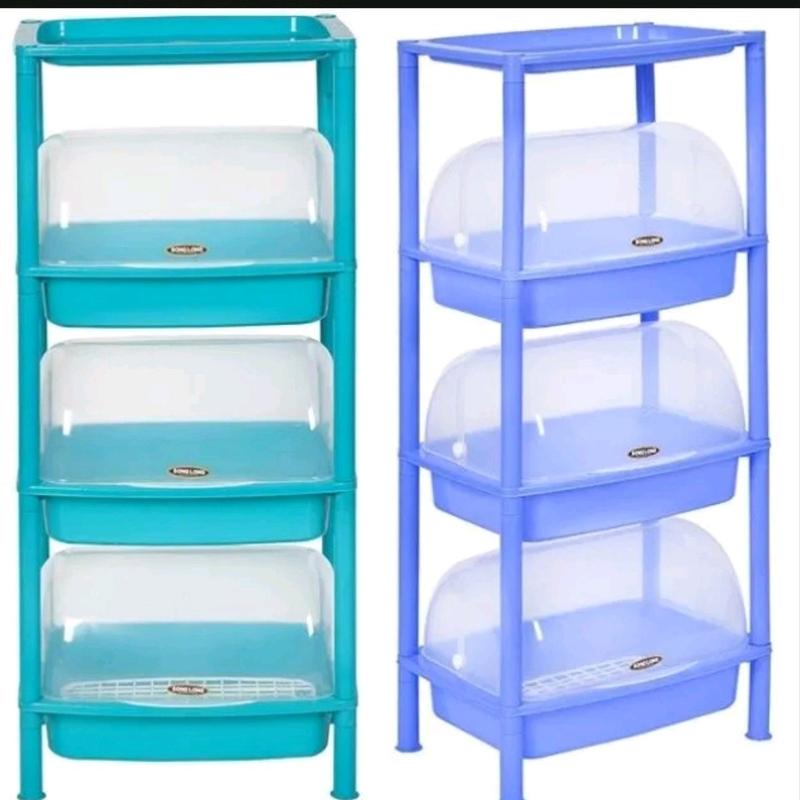 Kệ đựng chén bát có nắp đậy - trạn bát có nắp đậy an toàn  - kệ đựng chén dĩa Kitchen