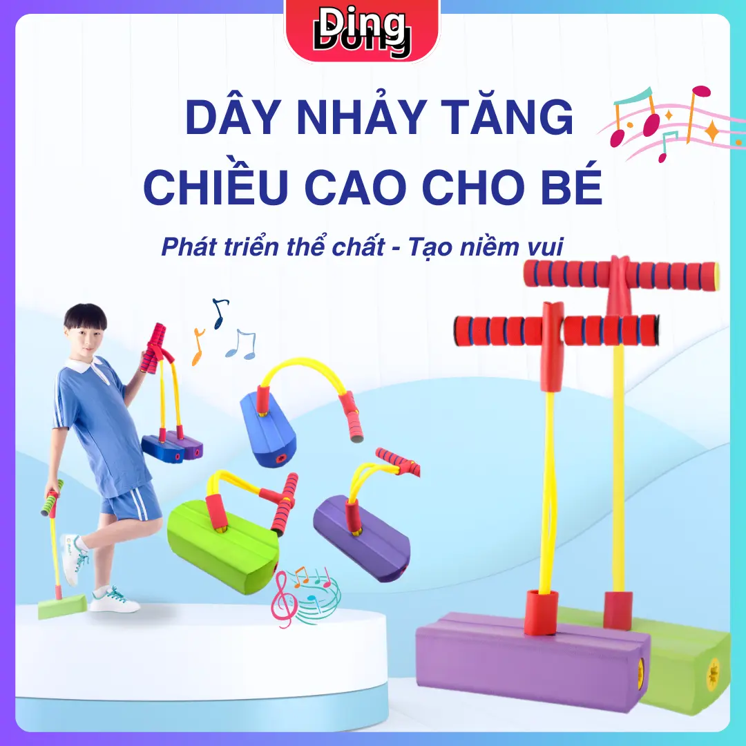 Dây Nhảy Jumping Tăng Chiều Cao Cho Bé - Rèn Luyện Sức Khỏe, Hỗ Trợ Tốt Trong Việc Trẻ Nhỏ Phát Triển  Toy Đồ Chơi