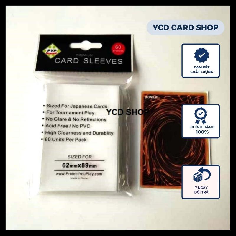 [YCD Shop] Bộ 60 Sleeve bọc bài Yugioh cao cấp 1