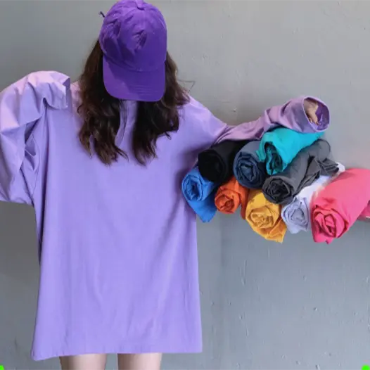 Áo thun tay dài form rộng, áo sweater Unisex SW00