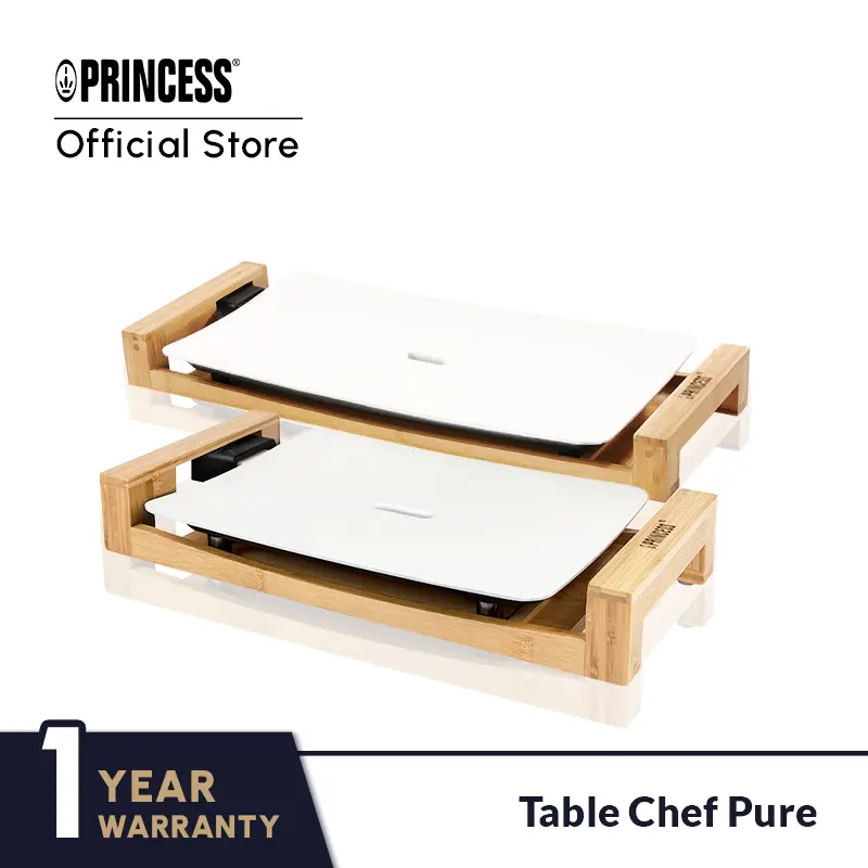Princess Table Grill Chef Pure / Alat Panggang BBQ Daging Listrik 0