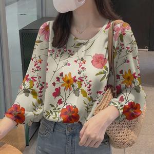 Blaus Lengan Panjang Baju Raya Wanita, Gaya Belia Trendi, Saiz Besar, Blaus Lengan Regangan, Perlindungan Matahari, Sesuai untuk Wanita, 2025 jual