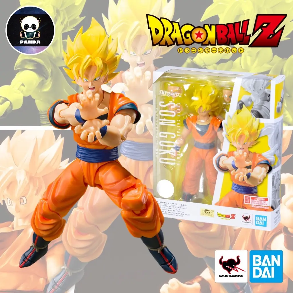 Đồ Chơi Mô Hình Chính Hãng SHFiguarts: Son Goku (Super Saiyan Full Power) - Dragon Ball SHF