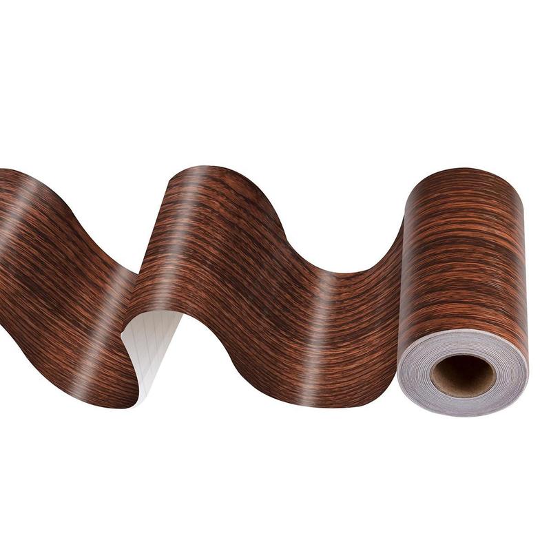 Product Introduction of Realistic Wood Grain Repair Duct Tape Furniture Renovation Adhesive Skirting Waist Line Floor Stickers Home Decor Improvement 20