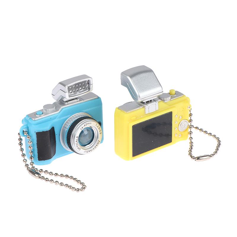 Product Introduction of Máy Ảnh Kỹ Thuật Số Mini Cho Nhà Búp Bê, Mô Hình 1: 12, Đèn Flash LED, Móc Chìa Khóa, Đồ Chơi Trang Trí 19