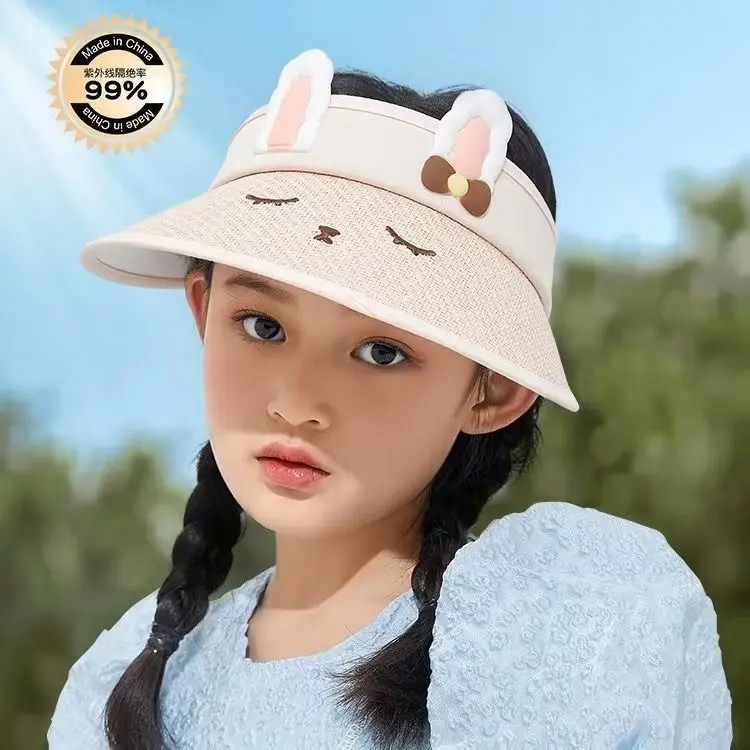 Mũ Đi Biển Cho Bé Phong Cách Sang Chảnh ,Nón Chống Nắng Nửa Đầu Cho Bé Từ 3 đến 12 tuổi hình dạng động vật 3