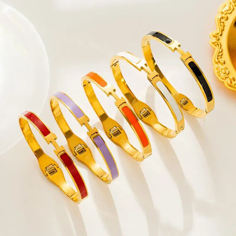 Bracelet Letter H Bracelet Female European and American Fashion & Trend Bracelet