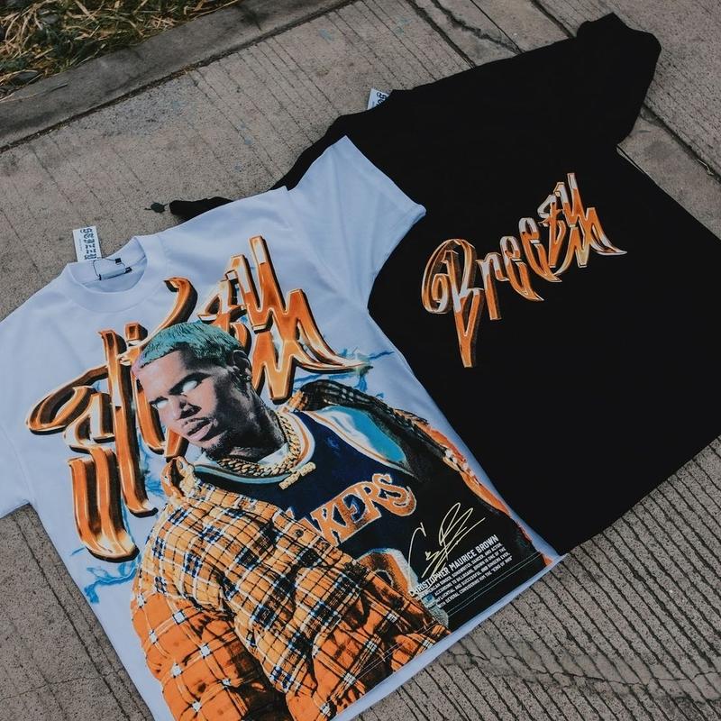 Stizzy Chris brown full print | cotton | Crew neck | Details - TikTok ...