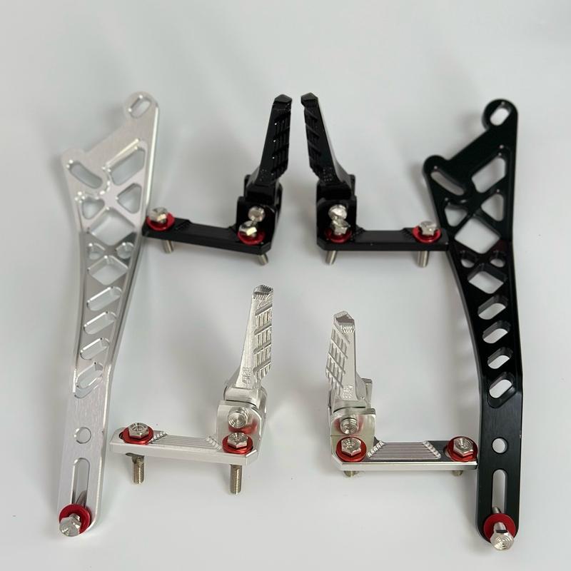 Gác chân malay cnc nguyên khối ex 135-150-155  pass pô 10ly Phụ Kiện Phụ Tùng