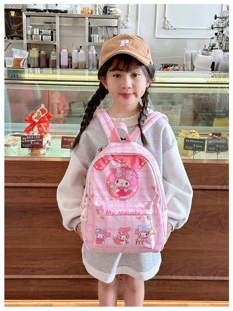 Product Introduction of B&B Girl Kids Bag Kuromi Cinnamoroll Melody Sanrio Backpack Beg Sekolah School Bag Kindergarten Beg Budak Murah Beg Tadika Taska Beg Kanak-Kanak Melody Bag Hello Kitty Bag Cinnamoroll Bag Women's Bag Cute Cartoon Backpack 21