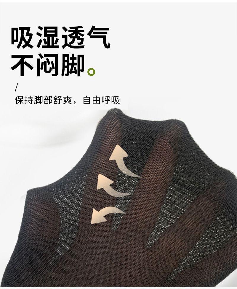 Product Introduction of Tất Dùng Một Lần, Unisex, Tất Thuyền Ngắn, Thích Hợp Cho Du Lịch Mùa Hè, Chống Mùi, Thấm Hút Mồ Hôi, Thoáng Khí, Không Cần Giặt, Sử Dụng Hàng Ngày, Tất Ngắn 2