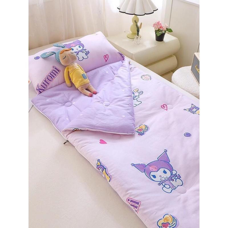 Pure Cotton Children's Sleep Bag Anti-Kick Baby Summer Lightweight Blanket Four Seasons Universal for 5-12 Years Old Kids 2