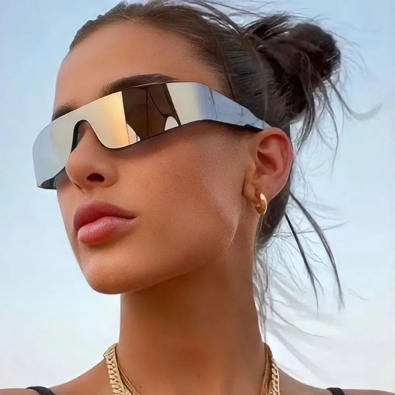 Cyberpunk Y2g Sunglasses Female Windproof Cycling Riding Outdoor Mountaineering Goggles Male Fully Surrounded by the Sun Glasses