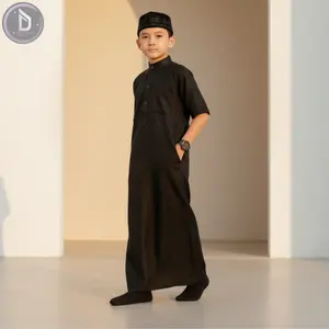 Ready Baju Gamis Anak Cowok Koko Gaya Arab – Nyaman Dipakai Sholat Usia 1-14 Tahun