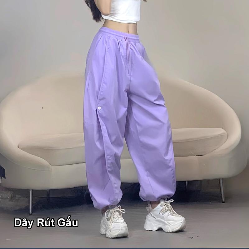 MDQ14 - Quần jogger kaki nữ 2 loại gấu quần cao cấp Hàn phong cách thể thao, đi chơi đi tập đi nhảy