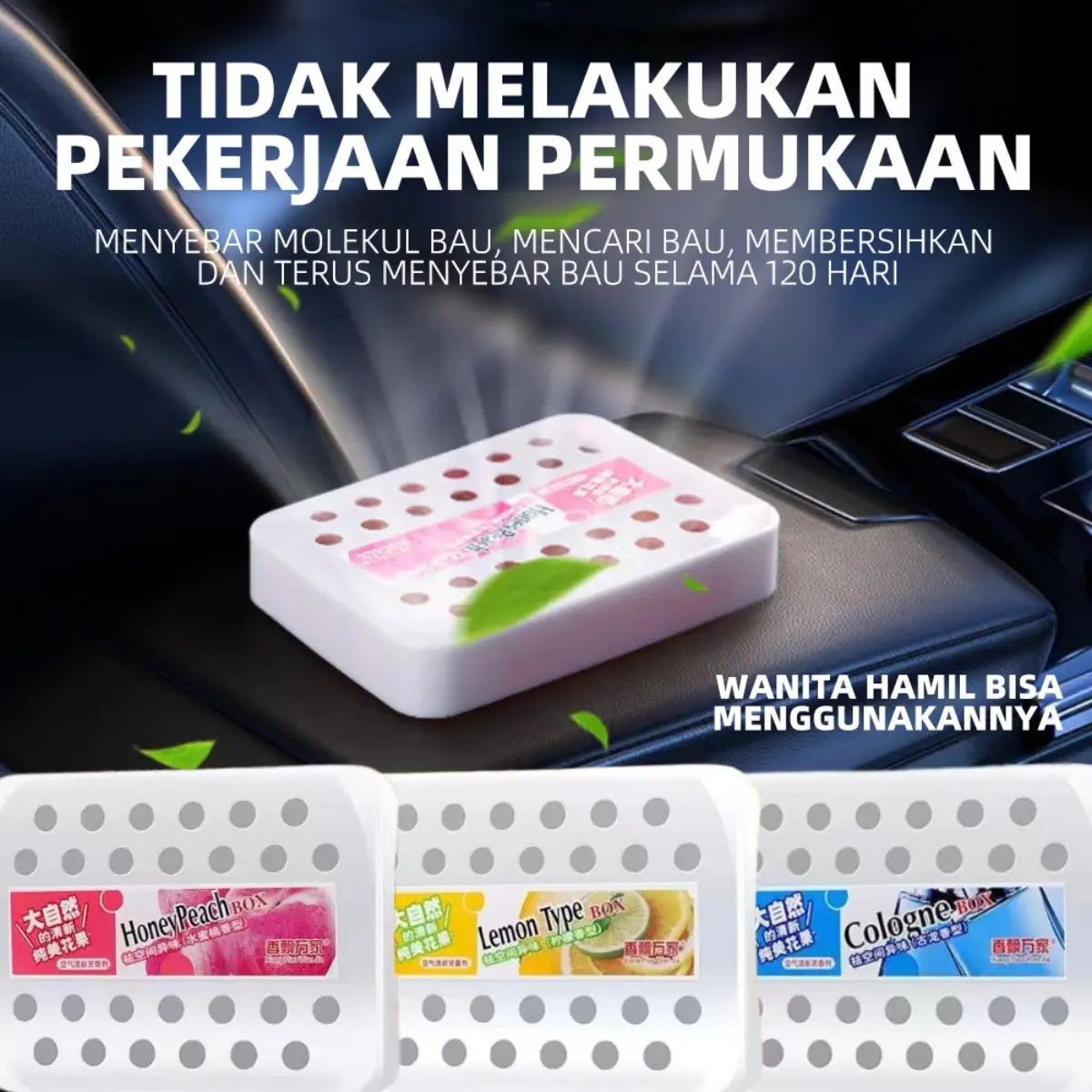 Pengharum Mobil Premium – Parfum Mobil Tahan Lama, Aksesoris Interior Elegan untuk  – Dekorasi Mobil Mewah, Aksesoris Mobil Bergaya Car