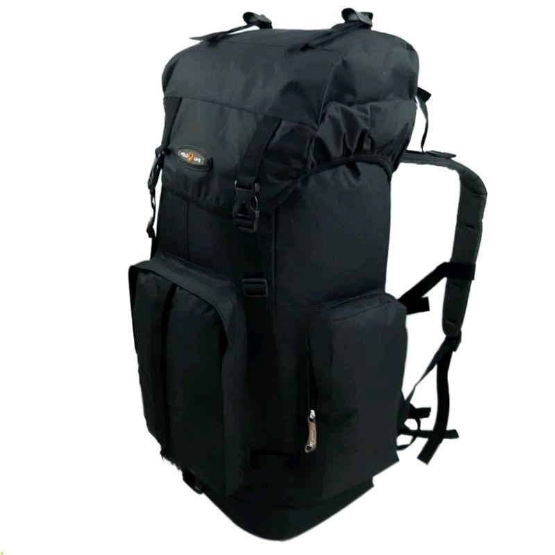 Tas keril 60L tas gunung besar tas gunung murah tas gunung pria dan wanita Olahraga Ransel mendaki tas olahraga 5
