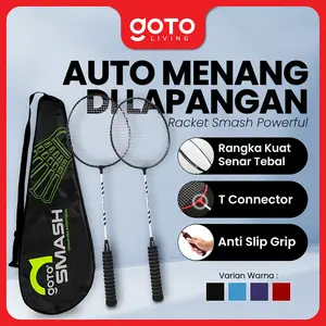Goto [COD] Smash Raket Bulutangkis Badminton Racket Original Alat Olahraga