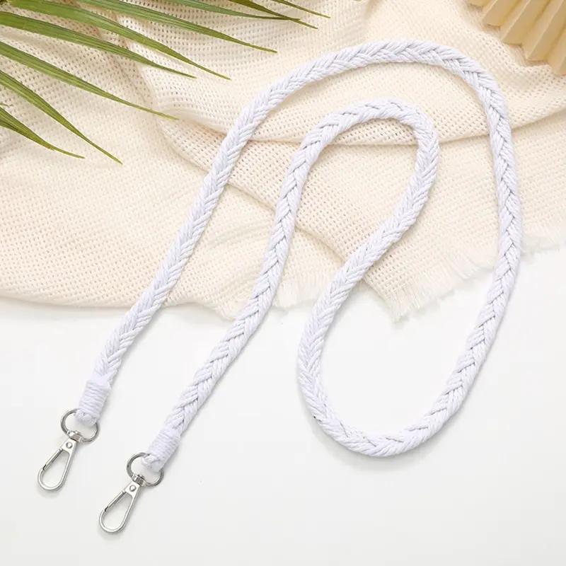 Dây Đeo Túi Bện Dệt Tay Dễ Phối Đồ Thay Thế, Có Thể Tháo Rời, Dành Cho Túi Đeo Vai Nữ, Thắt Lưng, Thắt Lưng Túi Đeo Chéo 4