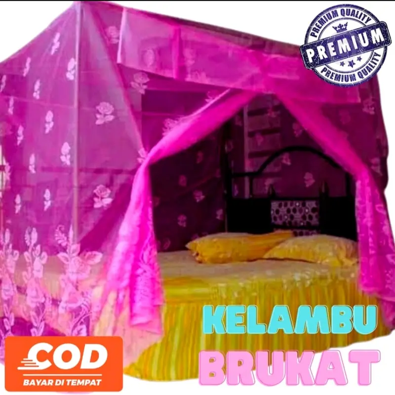 KELAMBU BURKAT JUMBO 250X200 ANTI NYAMUK Tali 0