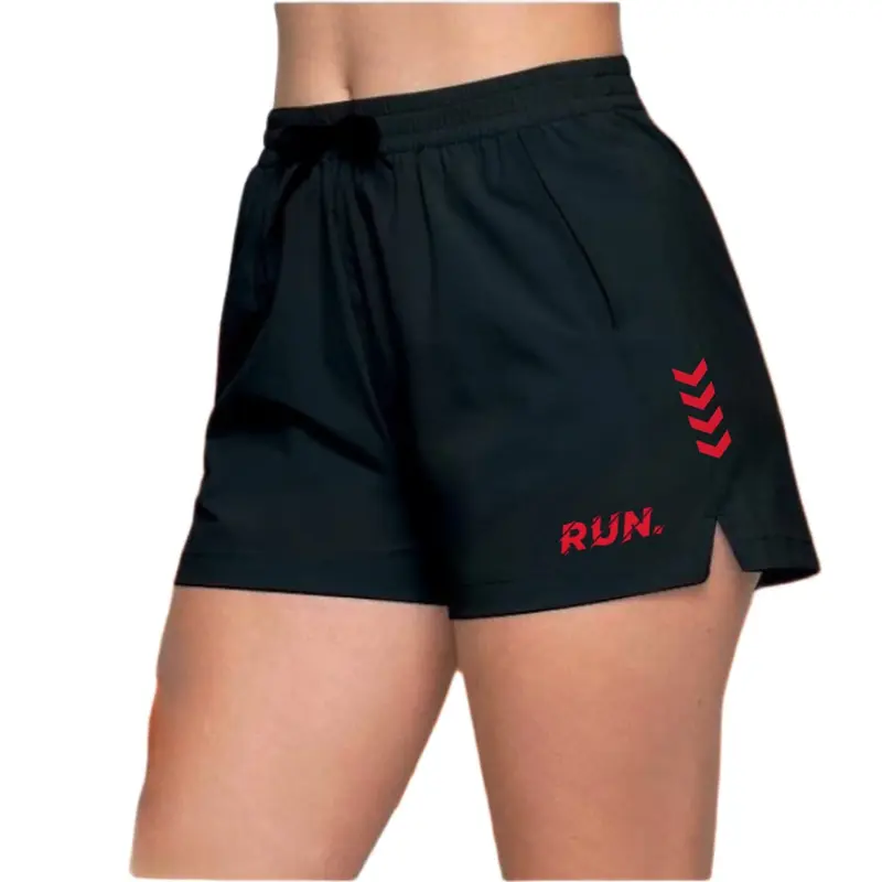 Promo 6pcs celana belah samping volly RUN Terbaru Sport 2