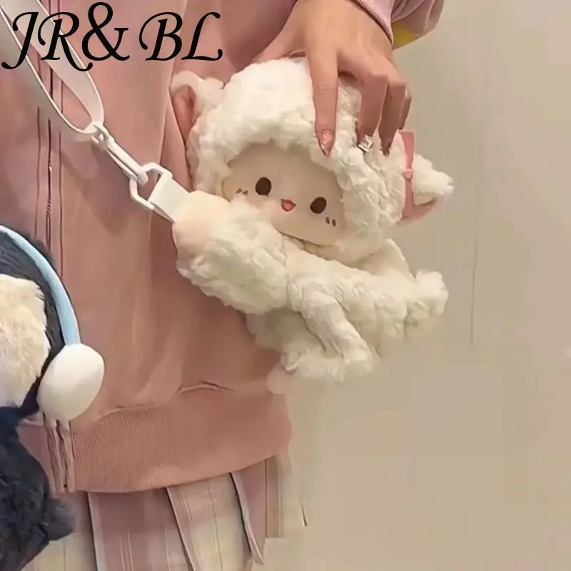Búp Bê Ba Lô Túi Nằm Cừu Chim Cánh Cụt, Túi Nhồi Bông Dễ Thương, Túi Đeo Chéo, Phong Cách Hoạt Hình Dễ Thương, Bán Buôn Xuyên Biên Giới 7