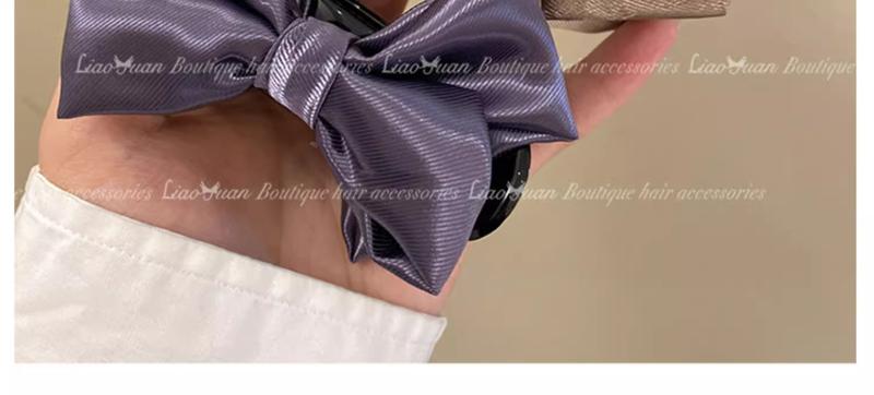 Product Introduction of French High-quality Ball Head Grip 2024 New Bow Hairpin Female Shark Head Clip Jewelry 15