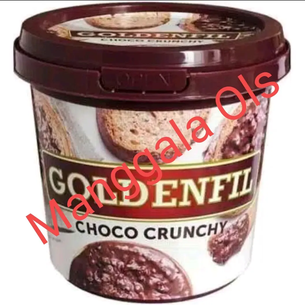 Selai Goldenfil Choco Crunchy Coklat 1pail