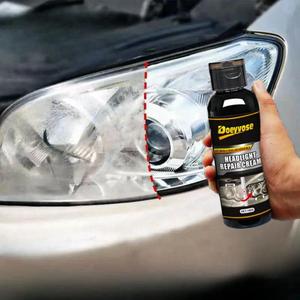 Doeyvose - esmalte de reparación de faros delanteros de coche, crema restaurada para reparación de faros delanteros, líquido de arañazos profesional para reparación de faros delanteros, removedor de coloración amarillenta de faros delanteros de coche