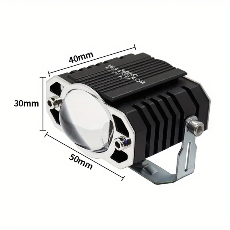 Đèn Lái Xe Mini, Đèn Chiếu Sáng LED, Màu Trắng Và Màu Vàng, Đèn Sương Mù, Không Thấm Nước, Đèn Chiếu Điểm, Thích Hợp Cho Ô Tô Và Xe Máy, Đèn Pha Thông Dụng Chùm Cao Và Thấp, 12-80V, Siêu Sáng 1