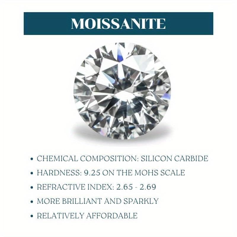 Product Introduction of 1 Carat Cool Silver Moissanite Diamond Tennis Bracelet, Carat Moissanite Diamond D Color (VVS1) 0