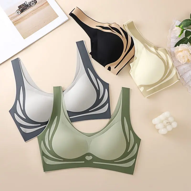 Đồ Lót Nâng Ngực, Dành Cho Phụ Nữ Với Ngực Nhỏ Thu Hút Để Hiển Thị Lớn, Nâng Ngực, Ngực Thứ Cấp, Chống Chảy Xệ, Không Dấu Vết, Không Gọng, Áo Ngực