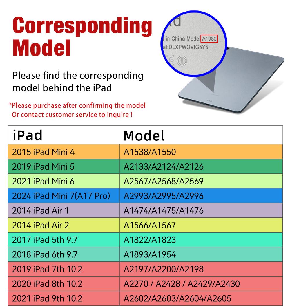 DANYCASE Y-shaped Clear Case for iPad 11th 10th Gen Air 6th 11 inch M3 2025 Pro 13 M4 9th 8th 7th Gen 10.2 Air5 Air4 10.9 6th 5th Pro 11 12.9 Mini 7 6  Air 11" M4 2026 Casing Cover with Pencil Holder Tab