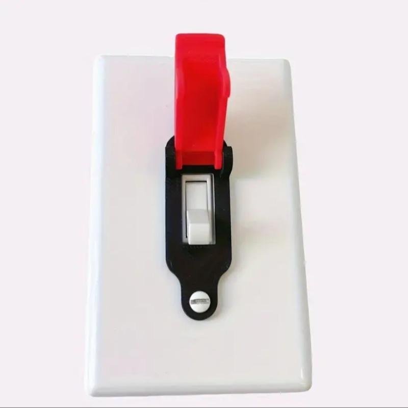 Product Introduction of Light Switch Cover, L-shaped Light Switch Protector with Screw, Electrical Equipment & Supplies for Home Improvement 6